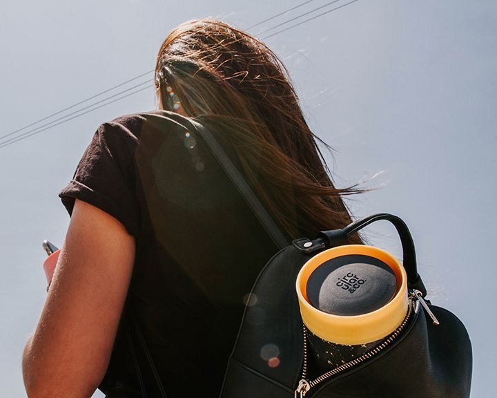 Circular Leak Proof Reusable Coffee Cup