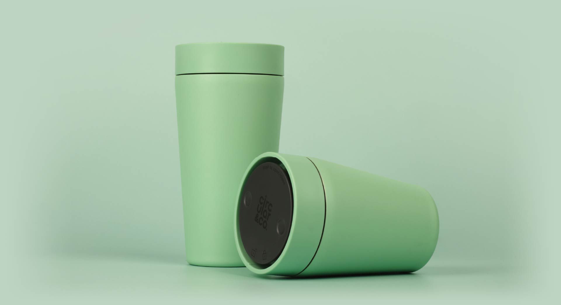 Reusable, recycled coffee cups made from recycled stainless steel