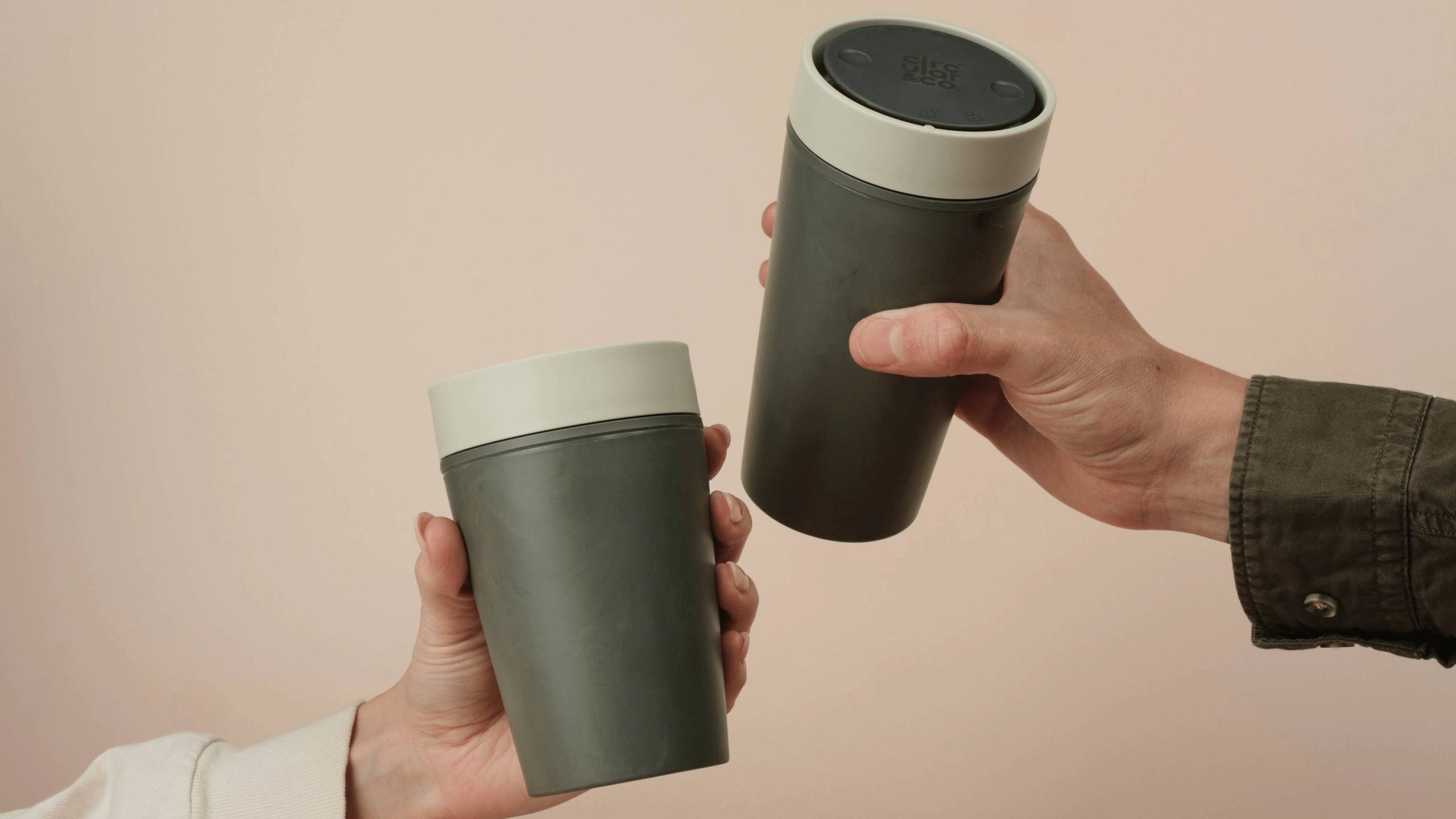 circular&co coffee cup made from traceable marine plastic