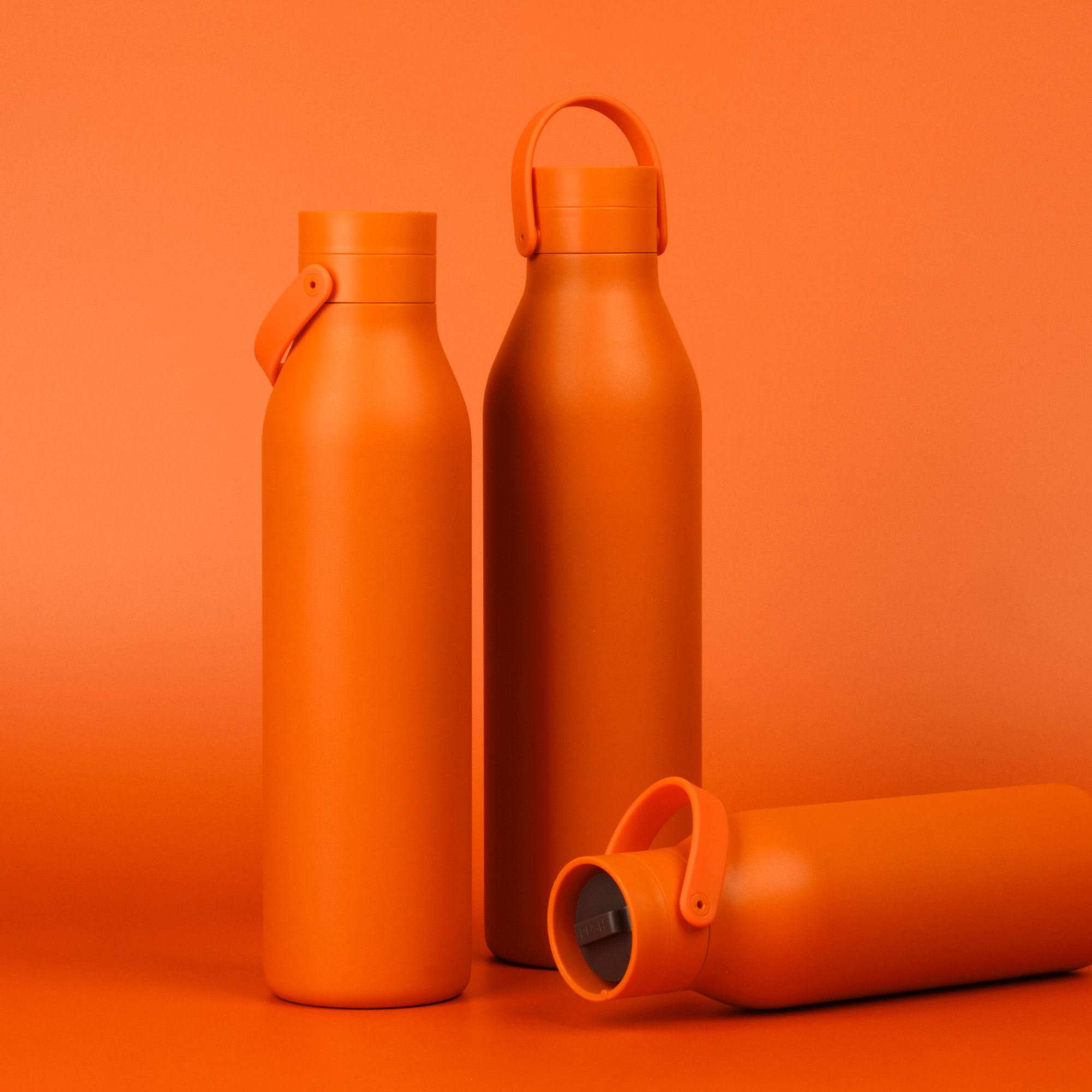 Circular&Co Reusable Stainless Steel Water Bottle Sunrise Orange