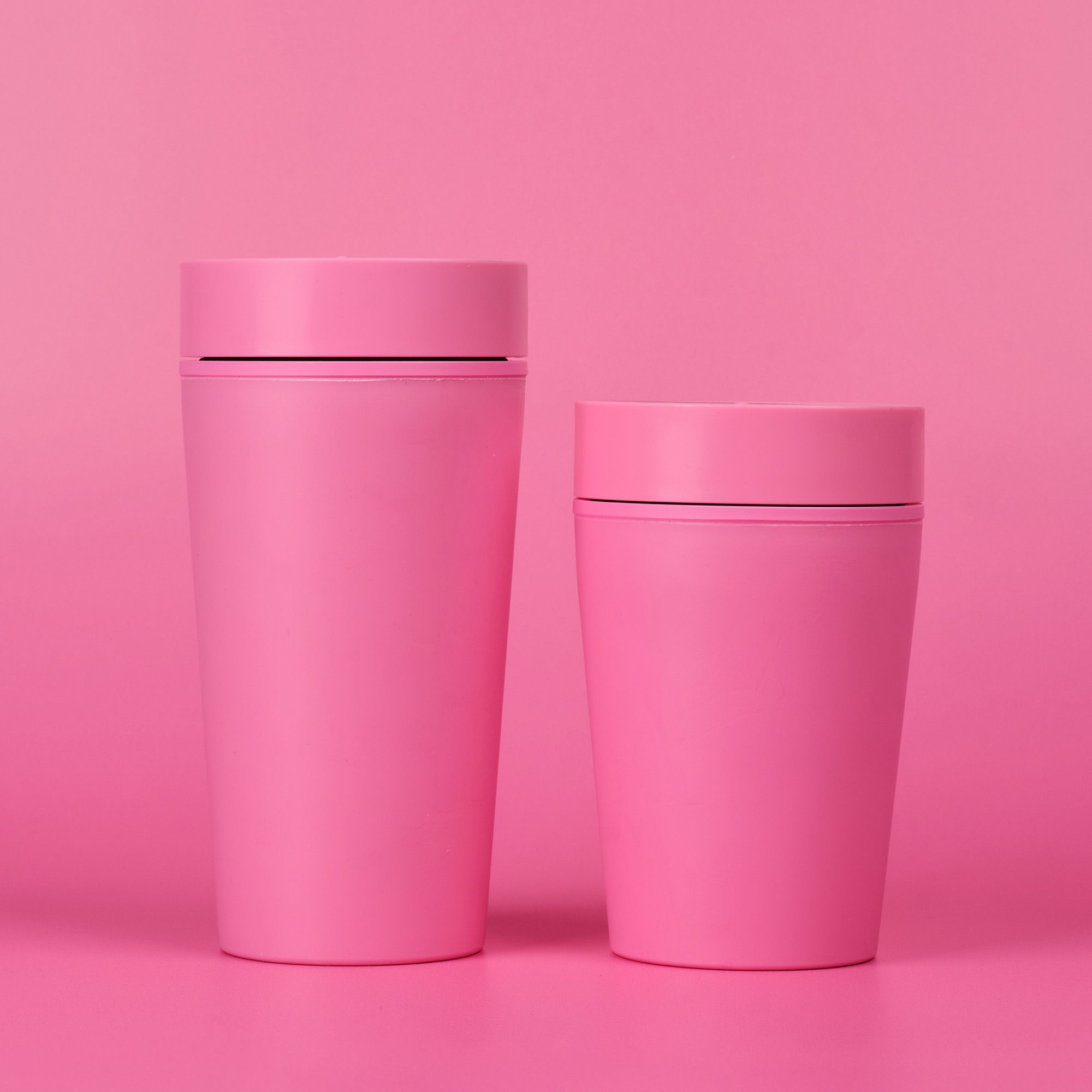 Circular&Co Reusable Coffee Cup Made From Recycled Bubblegum Candy Pink